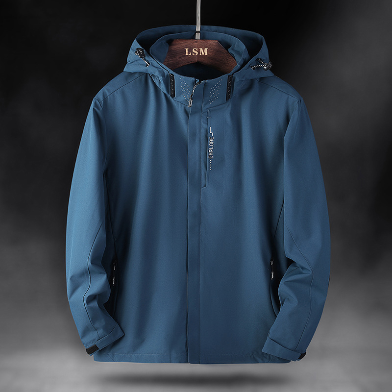 DICHUANGZHE Áo Khoác Chống Gió Không Thấm Nước Thời Trang Xuân Thu Mới Cho Nam