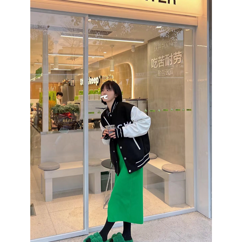 Tặng * nam và nữ áo khoác bomber mới áo khoác thời trang