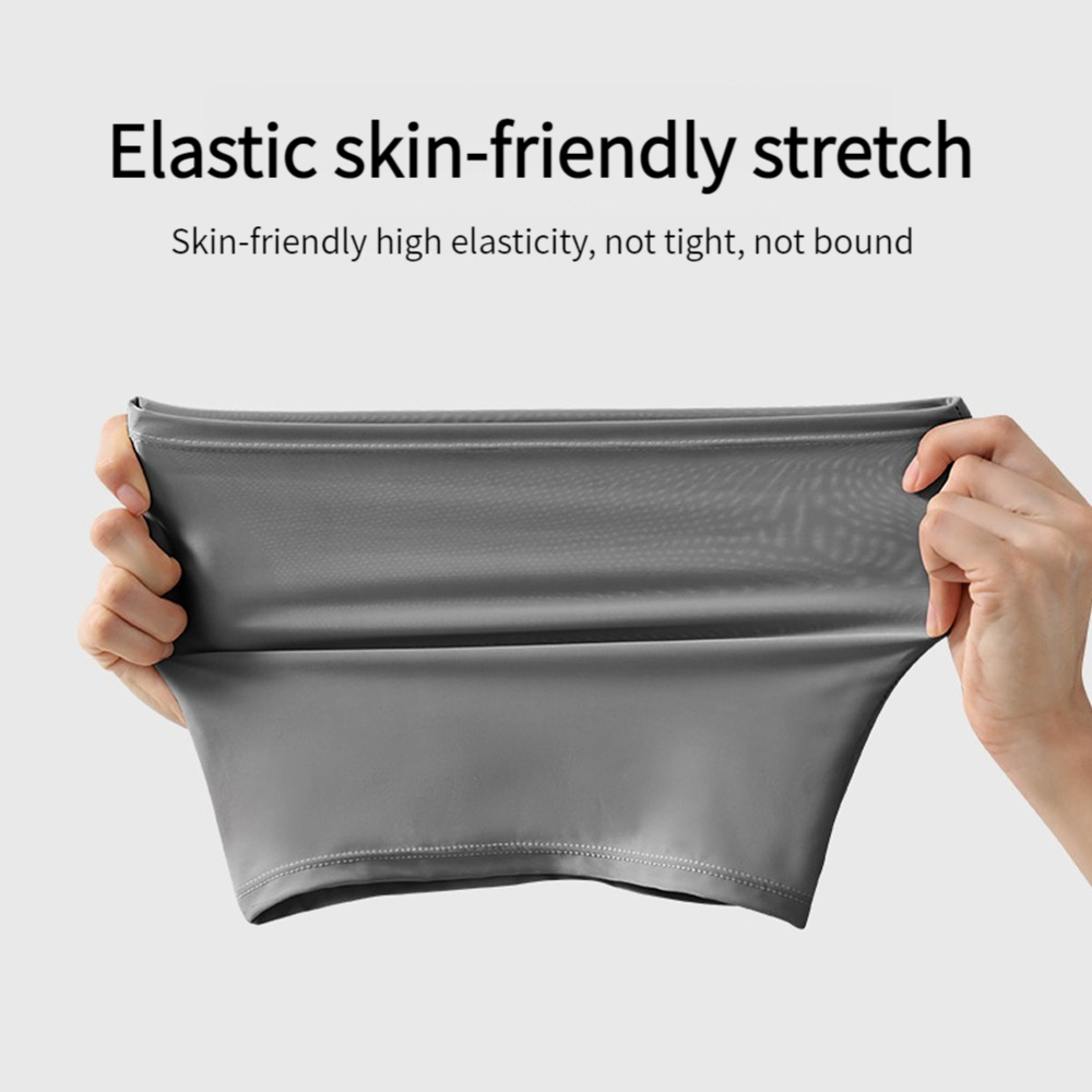 Mũ Che Nắng Bằng Lụa Lạnh Mỏng Thoáng Khí Thấm Hút Mồ Hôi Toàn Diện