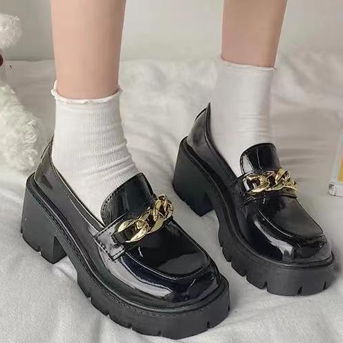 HHH  Giày Mary Jane Lolita  phong cách Pháp đế cao Giày Búp Bê Đế da mềm đế êm thời trang 2023NEW Cho Phong cách Độc đáo Thanh lịch Stylish B92G011 37Z230910