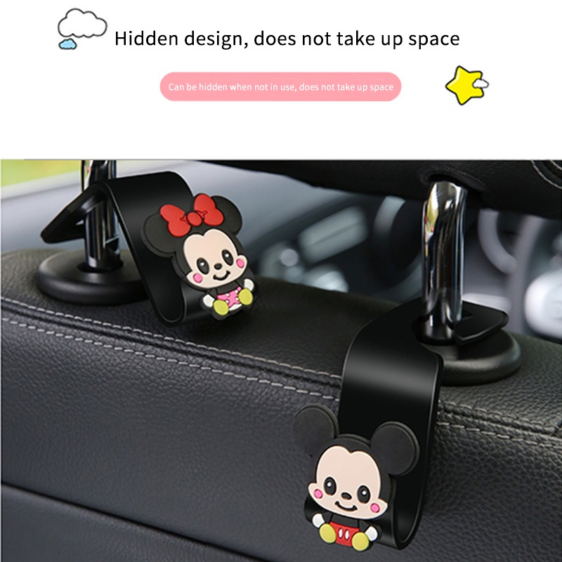 Móc Treo Đồ / Móc Treo Ghế Ngồi Xe Hơi Hình Nhân Vật