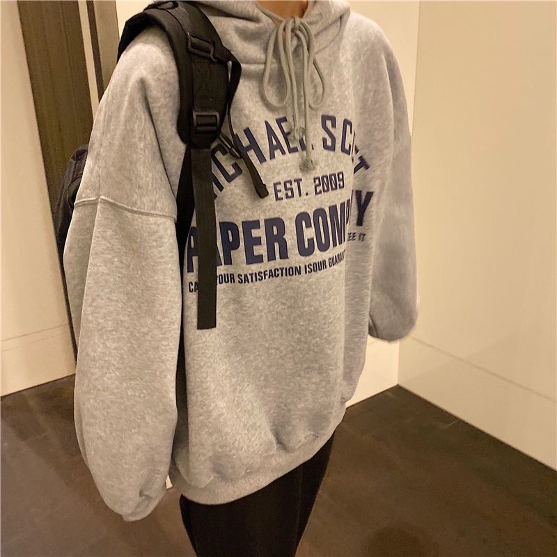 Kaisike  Áo Hoodie Dáng Rộng Thời Trang Thu Đông Hàn Quốc 2023 Cho Nữ