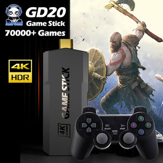 Bộ Tay Cầm Chơi Game GD20 Video 4K 2.4G Có Dây 70000 Trò Chơi PS1 PSP