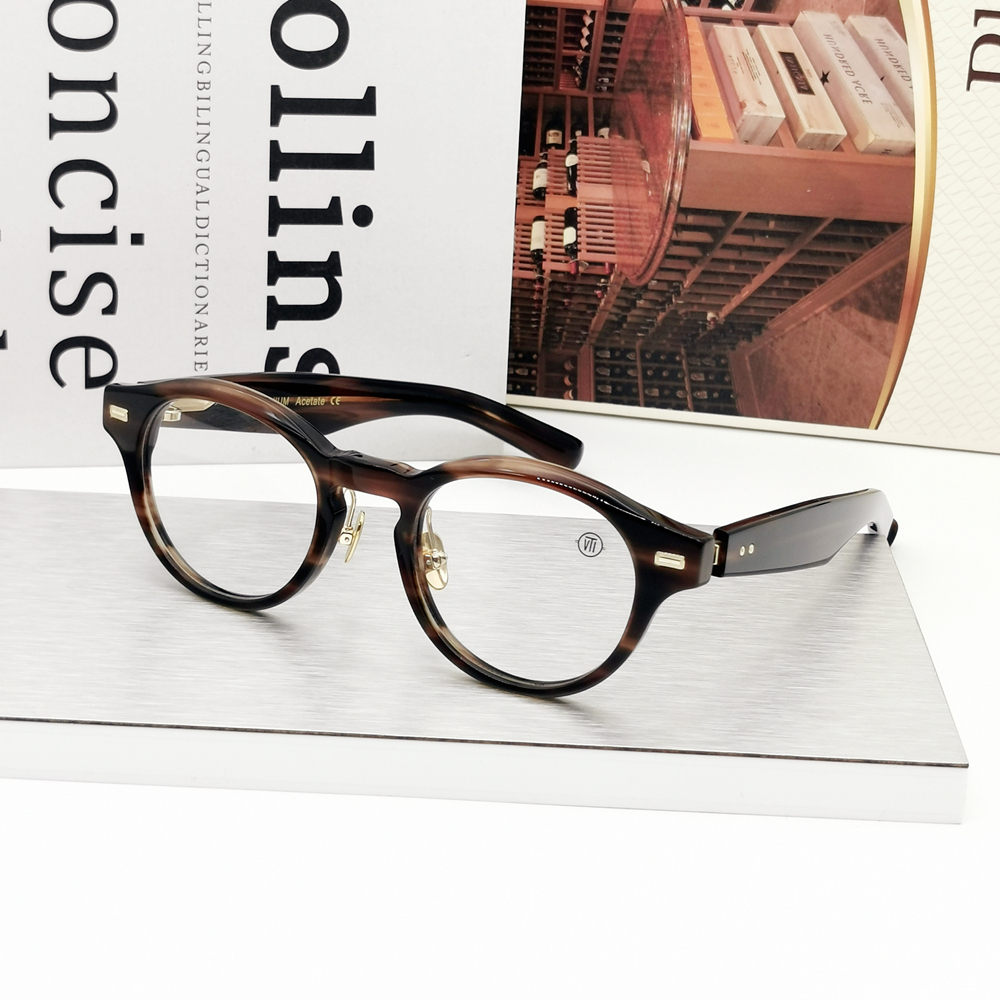 Mắt Kính Gọng Oval 999.9 Bằng Titan Phong Cách Mới 2023 NP150 Myopia