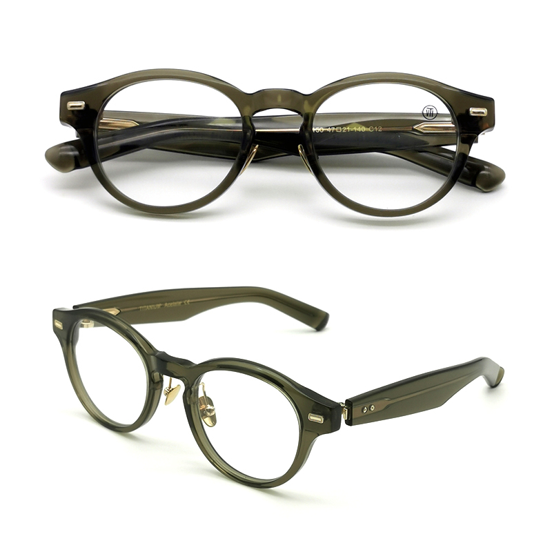 Mắt Kính Gọng Oval 999.9 Bằng Titan Phong Cách Mới 2023 NP150 Myopia