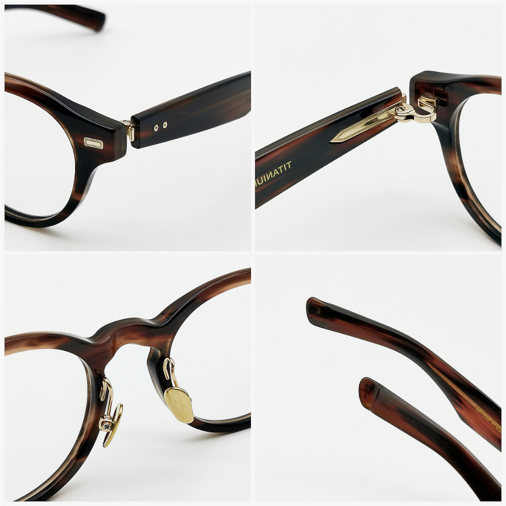 Mắt Kính Gọng Oval 999.9 Bằng Titan Phong Cách Mới 2023 NP150 Myopia