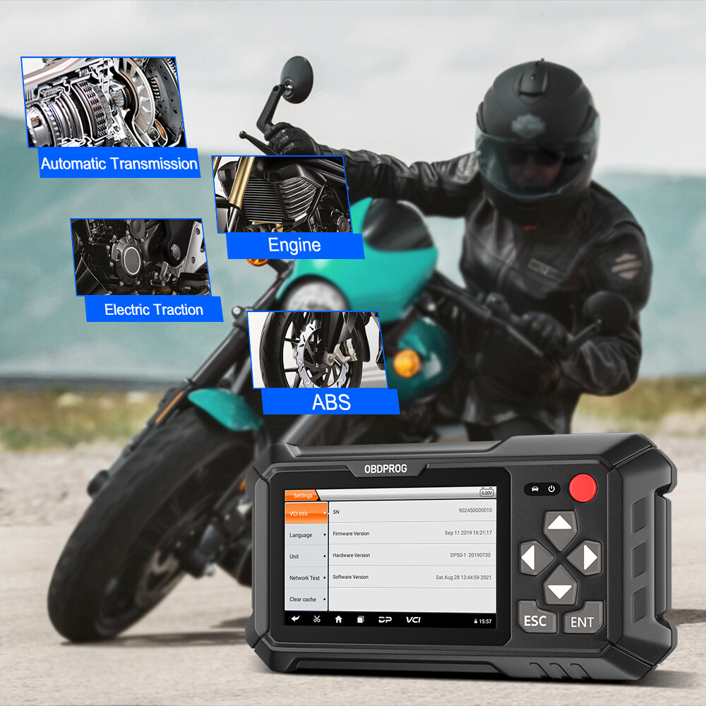 MOTO 100 Máy Quét OBD2 Cho Xe Máy ECU ABS động cơ
