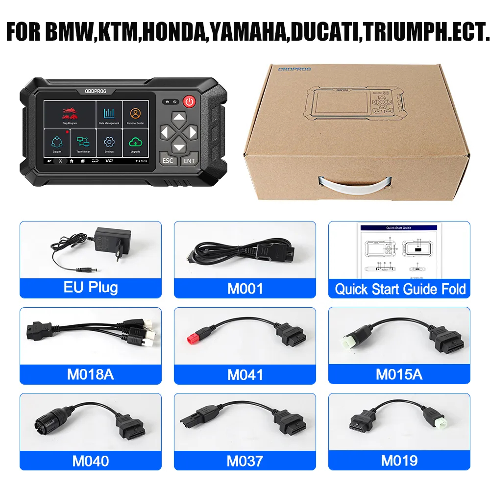 MOTO 100 Máy Quét OBD2 Cho Xe Máy ECU ABS động cơ