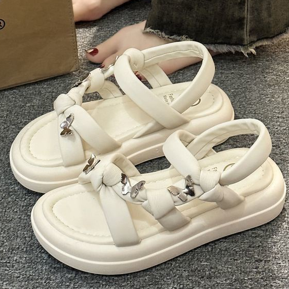 HHH Dép sandal nữ dép đế cao 3cm dép bánh mì Thoải Mái Xinh Xắn  B28G0KO 230620