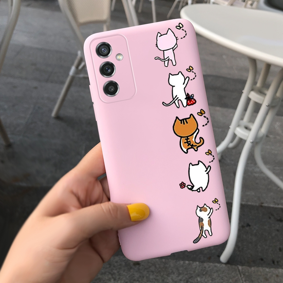 Ốp Điện Thoại Silicon Mềm Vẽ Họa Tiết Thời Trang 2023 Dành Cho Samsung Galaxy M52 5G SM-M526B M 52 5G