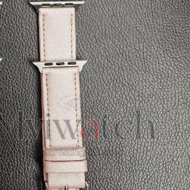 Dây đeo đồng hồ da mỏng thời trang cho iWatch series Ultra 9 S8 7 6 SE 5 4 3 2 1 để giải trí sáng tạo iWatch band 49mm 40mm 41mm 44mm 45mm 42mm 38mm