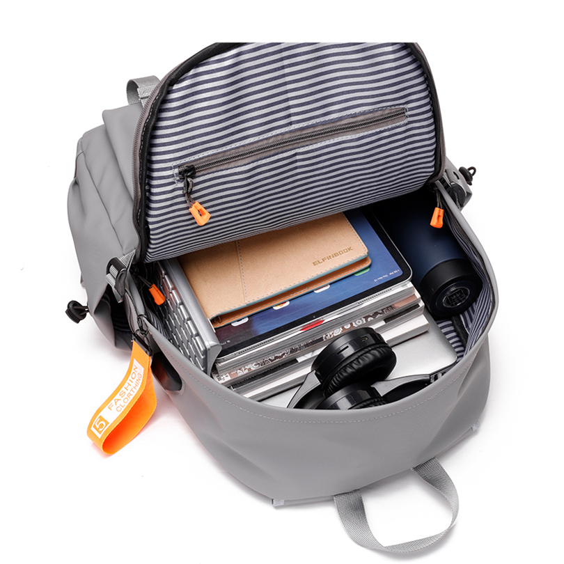 JINRU Balo vải oxford nam nhiều màu Cỡ Lớn Balo Thời Trang 2023 NEW K96T0EP