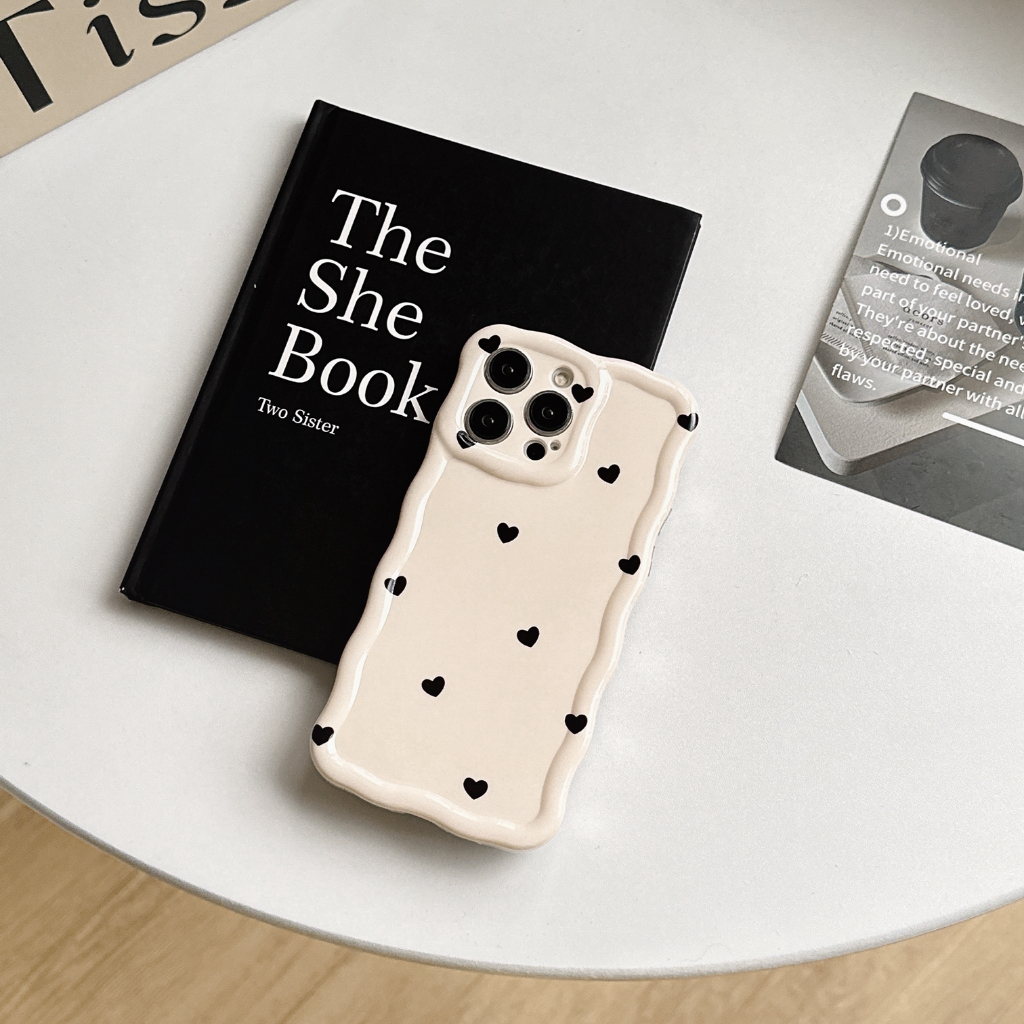 Ốp Điện Thoại tpu Mềm Họa Tiết Chấm Bi Cho iphone 15promax 15pro 14promax 13 pro max 12 pro max 11