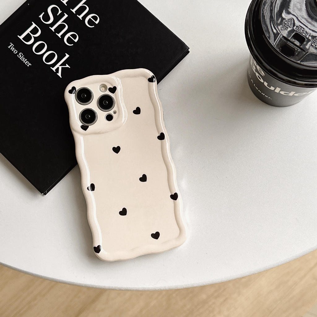 Ốp Điện Thoại tpu Mềm Họa Tiết Chấm Bi Cho iphone 15promax 15pro 14promax 13 pro max 12 pro max 11