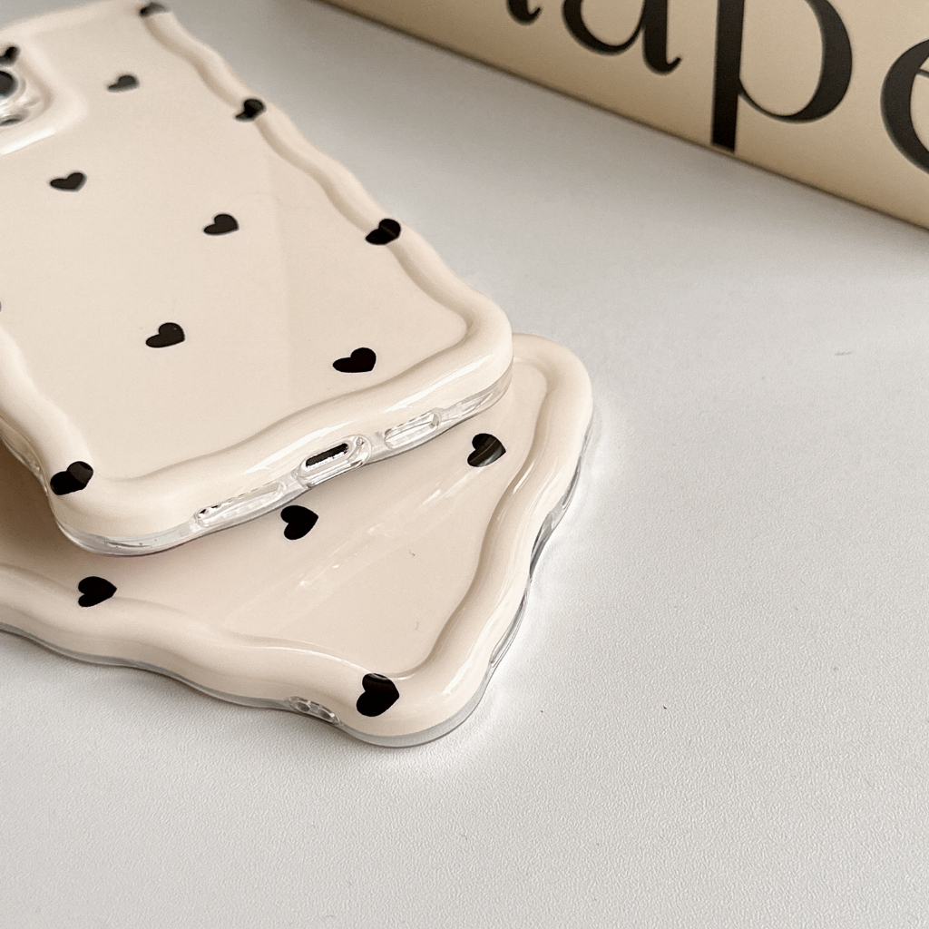 Ốp Điện Thoại tpu Mềm Họa Tiết Chấm Bi Cho iphone 15promax 15pro 14promax 13 pro max 12 pro max 11