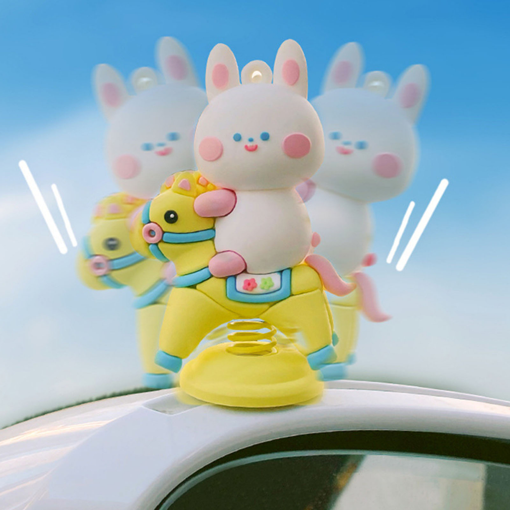 Đồ trang trí động vật lắc đầu ô tô - đồ Trang trí ô tô búp bê lắc đầu để bàn phong cách dễ thương - CoolCar