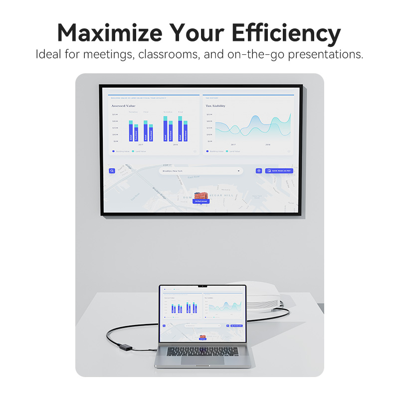 Bộ chuyển đổi VENTION USB sang HDMI 1080P @ 60Hz thích hợp cho MacBook Pro iPad Laptop máy chiếu