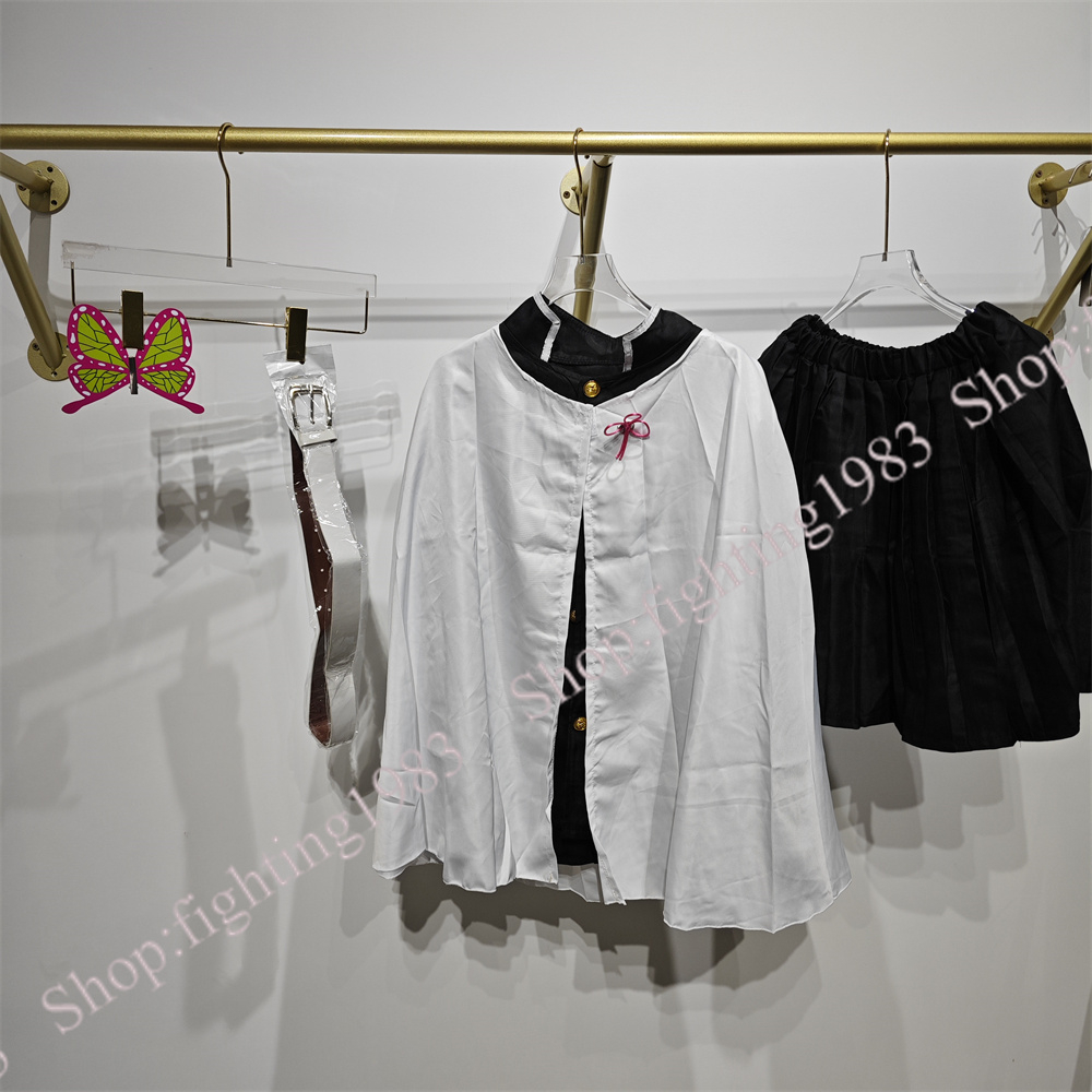 Bộ Tóc Giả Kimono Hóa Trang Nhân Vật Kimetsu No Yaiba Cho Bé Gái