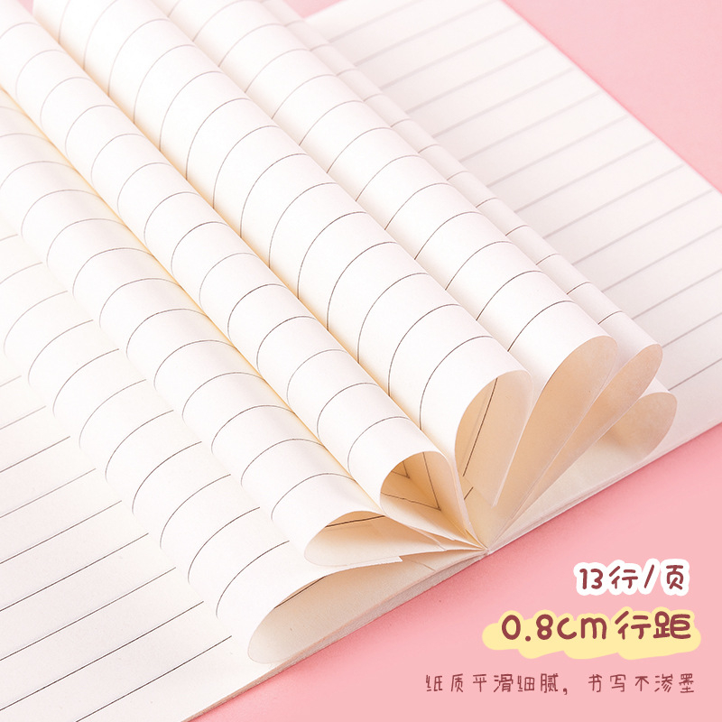 Cartoon Notebooks Full Water Pulp Grade A Paper Material 32 Pages Cute Notepads for Writing to Do Lists