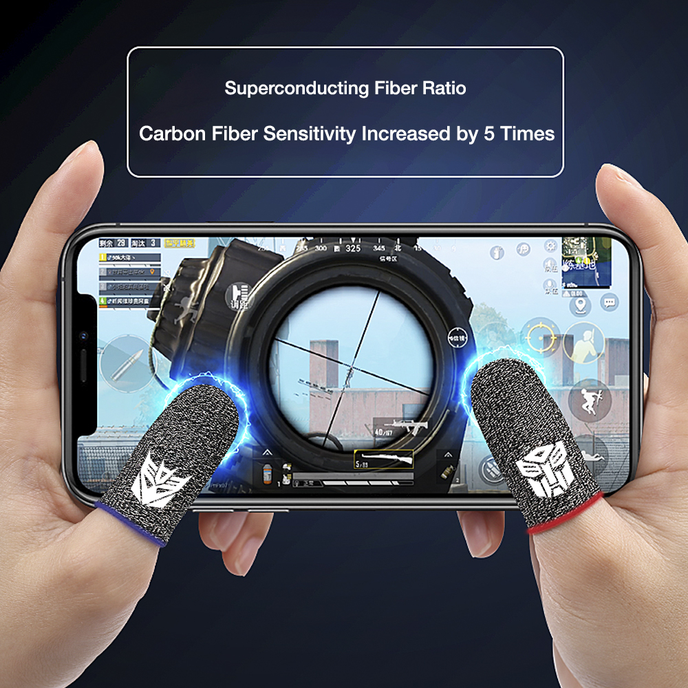 Găng Tay Hở Ngón Chơi Game Biến Hình Chống Mồ Hôi Thoáng Khí