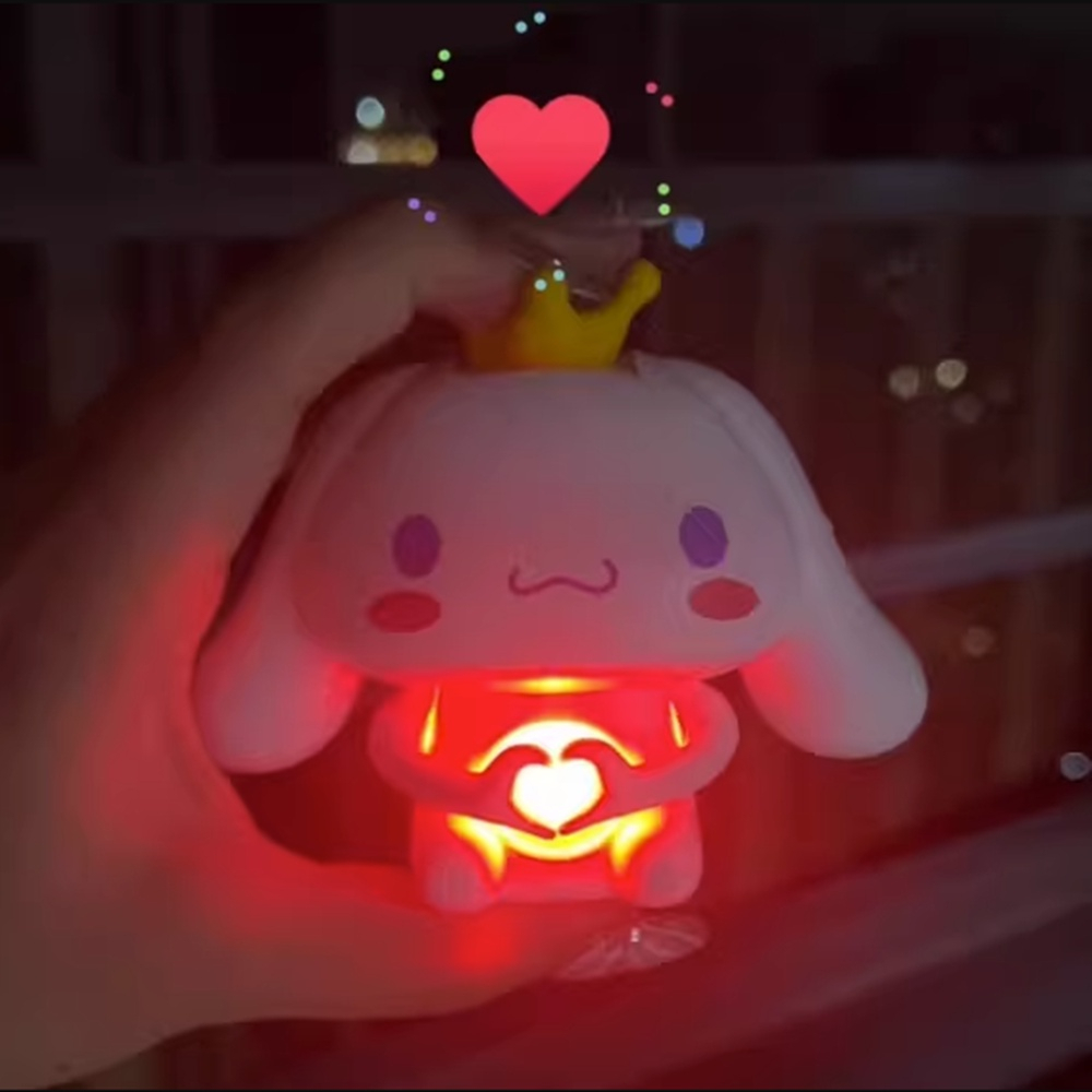 Đồ Chơi Hình Cinnamoroll Trái Tim Phát Sáng Cho Cặp Đôi