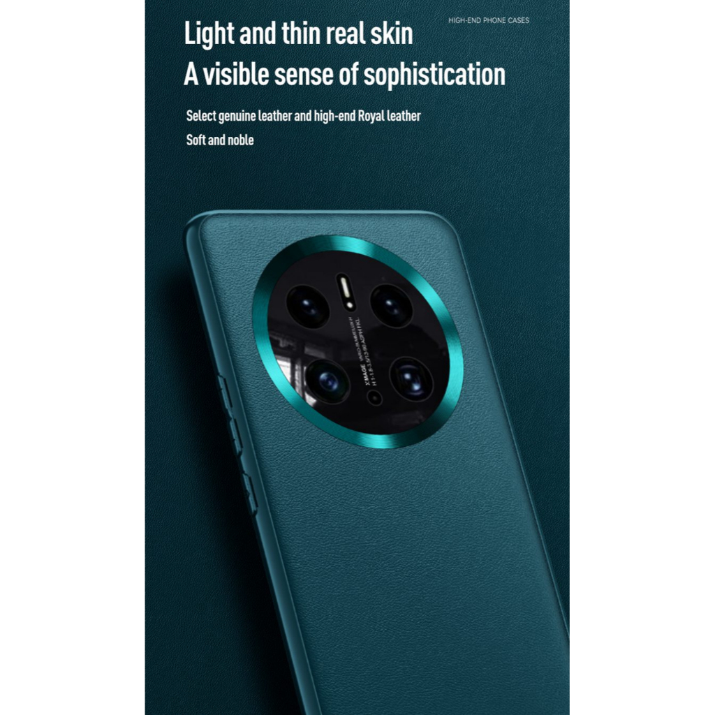 Ốp Điện Thoại Da PU Viền Silicon Dẻo Sang Trọng Cho Huawei Mate 40 Pro Mate 50 Pro Mate 30 Pro Mate20 Pro Mate 40 Pro Plus