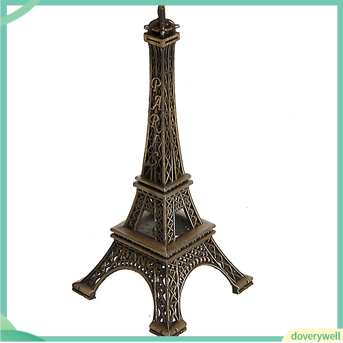 (Doverywell) Mô hình tháp Eiffel cao 15cm bằng kim loại dùng để trang trí