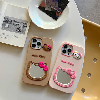 Ốp điện thoại silicone in hình hello kitty cho iphone 15promax 14promax 13 iphone11 12promax