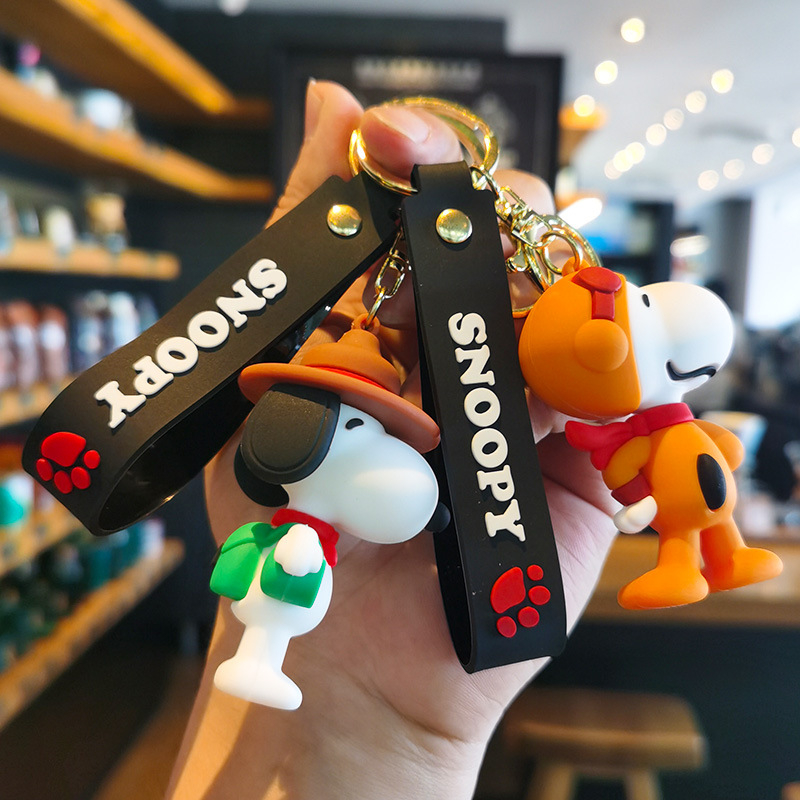 Móc Khóa Hình Chú Chó Snoopy Hoạt Hình Dễ Thương