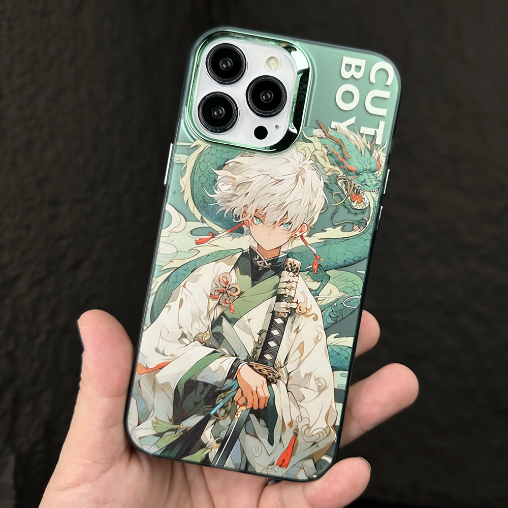 Ốp Điện Thoại Cứng Chống Rơi Họa Tiết Hoạt Hình Trung Hoa iPhone 14 13 12 pro max 14 pro max 13 pro max 11