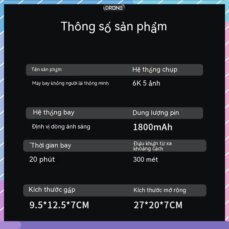 Máy Bay Điều Khiển Từ Xa Cảm Ứng Dòng Chảy UAV 6k aerial HD 3