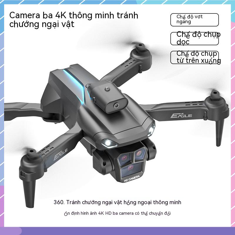 Máy Bay Điều Khiển Từ Xa Cảm Ứng Dòng Chảy UAV 6k aerial HD 3