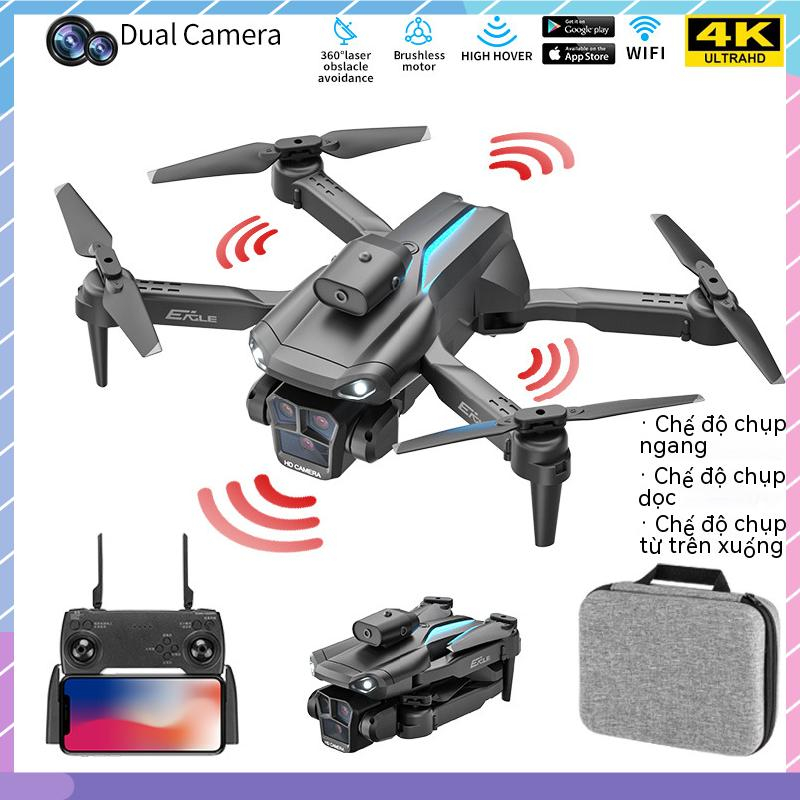 Máy Bay Điều Khiển Từ Xa Cảm Ứng Dòng Chảy UAV 6k aerial HD 3
