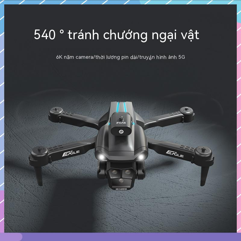 Máy Bay Điều Khiển Từ Xa Cảm Ứng Dòng Chảy UAV 6k aerial HD 3