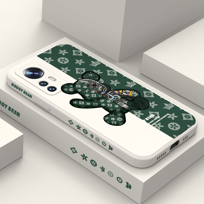 Ốp Điện Thoại Hình Gấu Thời Trang Cho Xiaomi Mi 12S 12 11 12X Pro Lite Ultra 11Lite 5G