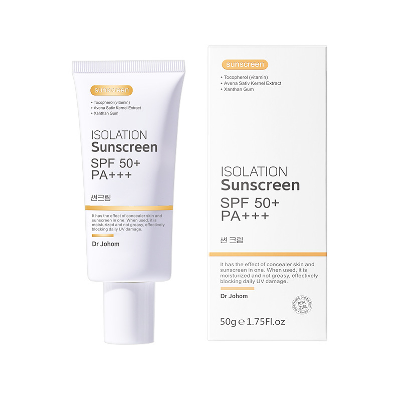 Kem Chống Nắng SPF 50 + PA + + + Thoáng Khí Làm Trắng Da 50g