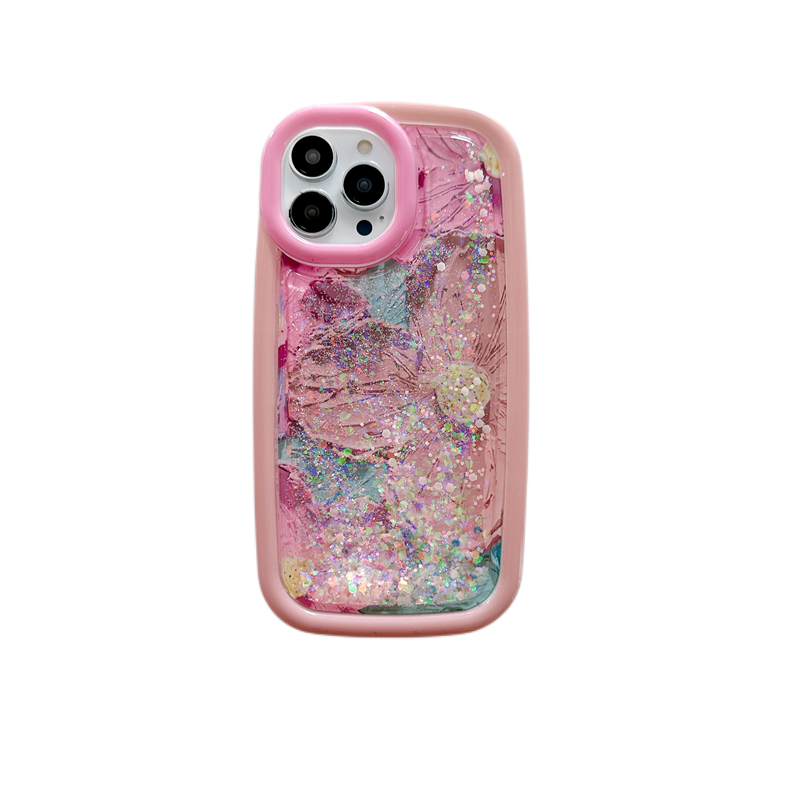 Ốp Điện Thoại TPU Mềm Chống Sốc Họa Tiết Tranh Sơn Dầu Thời Trang Cho iPhone 11 12 13 14 Pro Max Plus