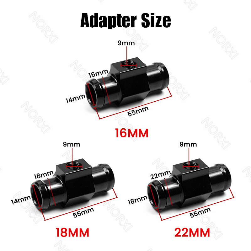 Đồng Hồ Đo Nhiệt Độ Nước Chuyên Dụng Cho Xe Mô Tô Yamaha Y15ZR LC135 NVX 155 NMAX 155