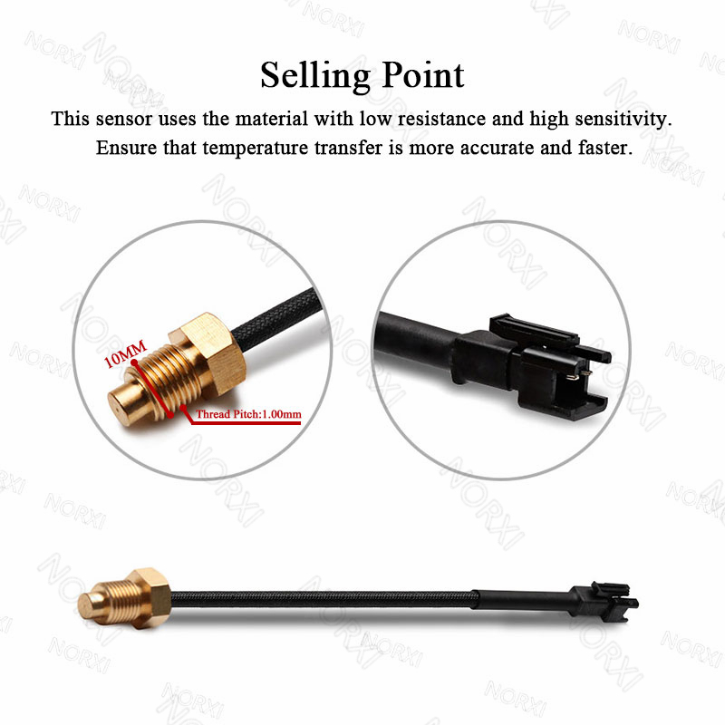 Đồng Hồ Đo Nhiệt Độ Nước Chuyên Dụng Cho Xe Mô Tô Yamaha Y15ZR LC135 NVX 155 NMAX 155