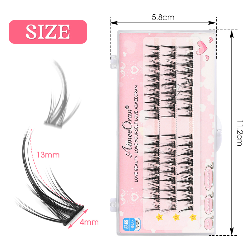 AimeeOran Lông Mi Giả Dài 8-12mm Mềm Mại Và Nhẹ Dành Cho Búp Bê Barbie B fairy hairdo