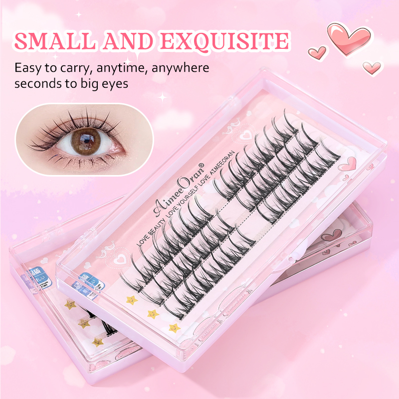 AimeeOran Lông Mi Giả Dài 8-12mm Mềm Mại Và Nhẹ Dành Cho Búp Bê Barbie B fairy hairdo