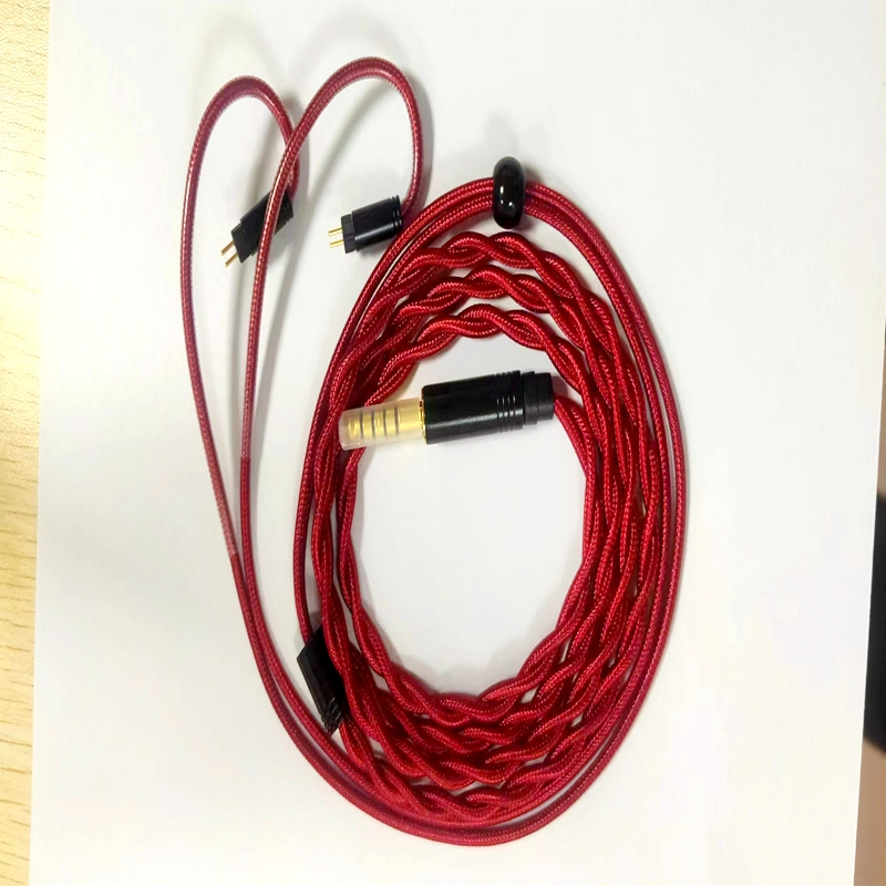 Tai Nghe 4N Bạc Nguyên Chất XINHS 2 Dây Cáp Đồng 7N