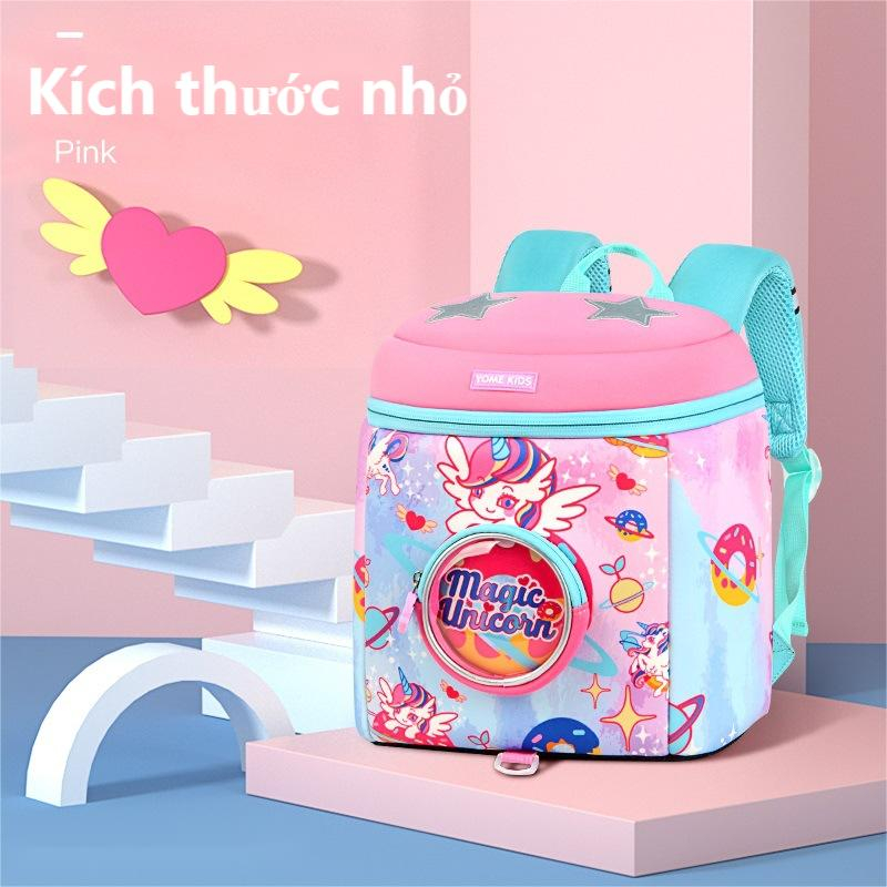 Balo Siêu Nhẹ Thoáng Khí Cỡ Lớn Hình Khủng Long / Nàng Tiên Cá Cho Bé 3-6 Tuổi