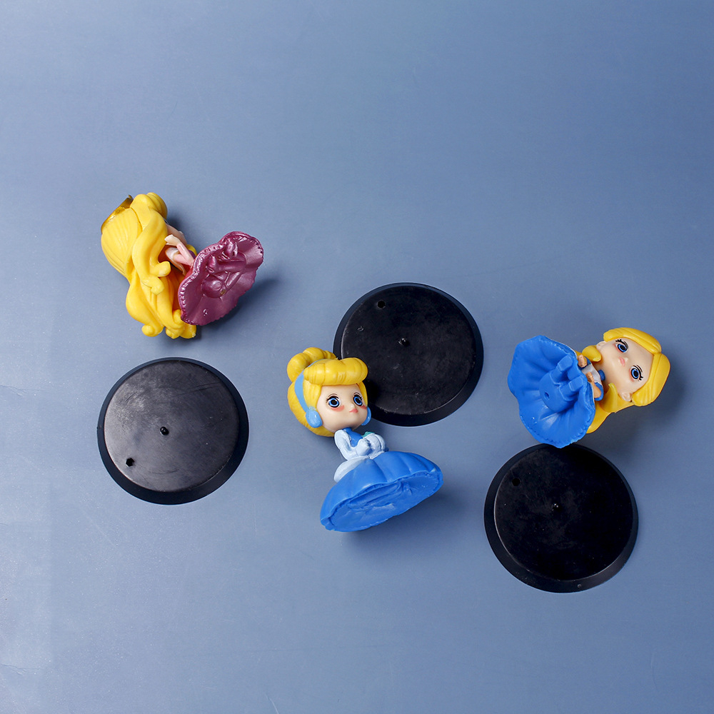 Set 8 Mô Hình Công Chúa Disney 6cm Trang Trí Bánh Kem