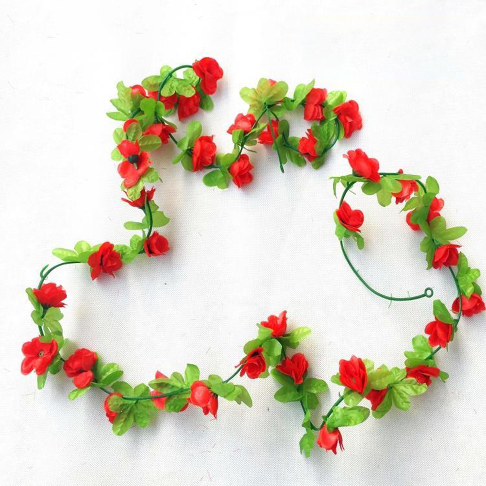 Dây hoa hồng nhân tạo dùng cho trang trí tiệc