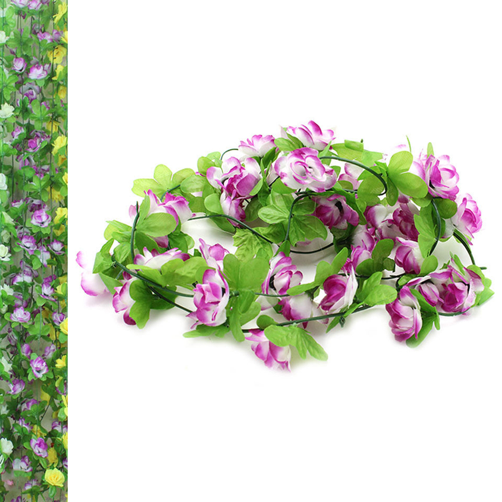 Dây hoa hồng nhân tạo dùng cho trang trí tiệc