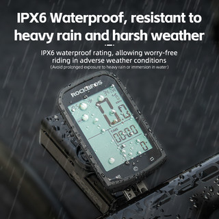 ROCKBROS Đồng Hồ Đo Tốc Độ Xe Đạp M1