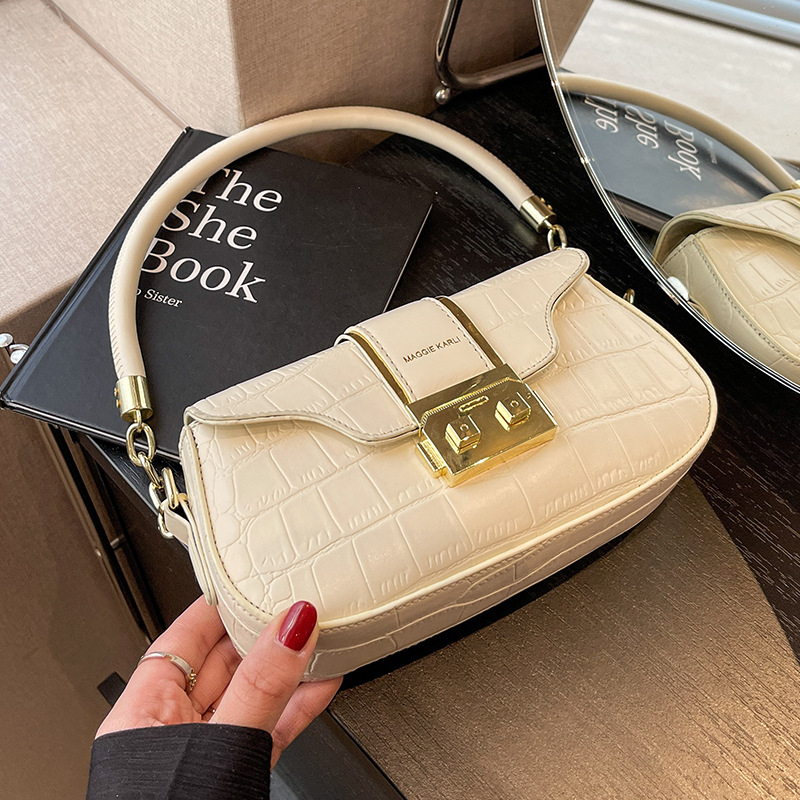 IELGY Túi Đeo Chéo Hình Vuông Nhỏ Màu Trơn Phong Cách Nước Ngoài Tinh Tế Dễ Phối Đồ Cho Nữ