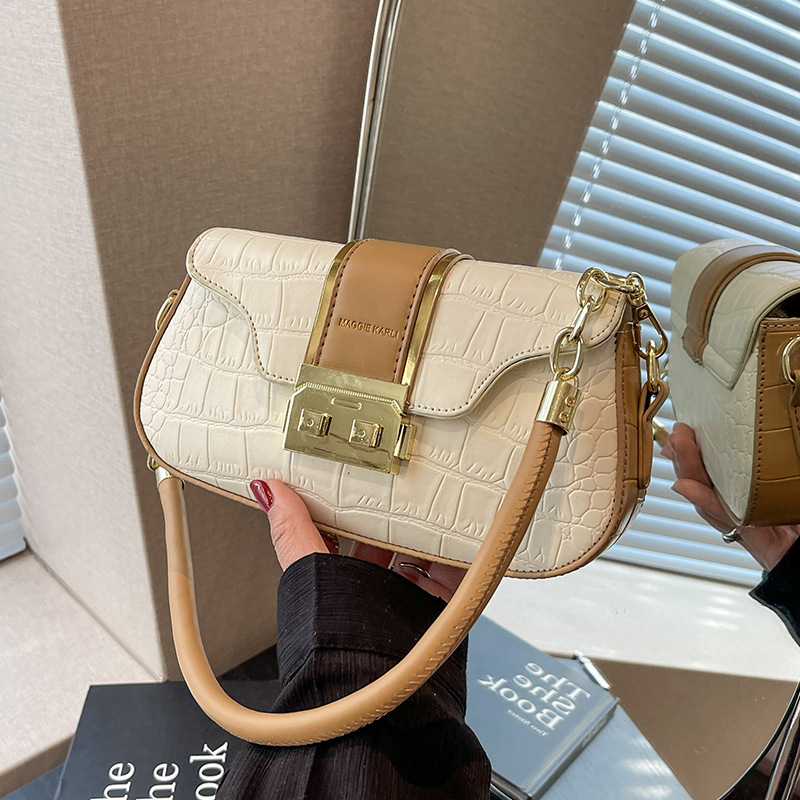 IELGY Túi Đeo Chéo Hình Vuông Nhỏ Màu Trơn Phong Cách Nước Ngoài Tinh Tế Dễ Phối Đồ Cho Nữ