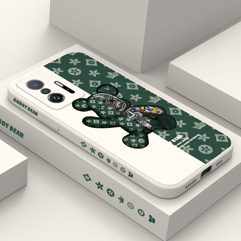 Ốp Điện Thoại Hình Gấu Sáng Tạo Thời Trang Cho Xiaomi Poco M4 F4 X4 PRO 4G 5G GT C40